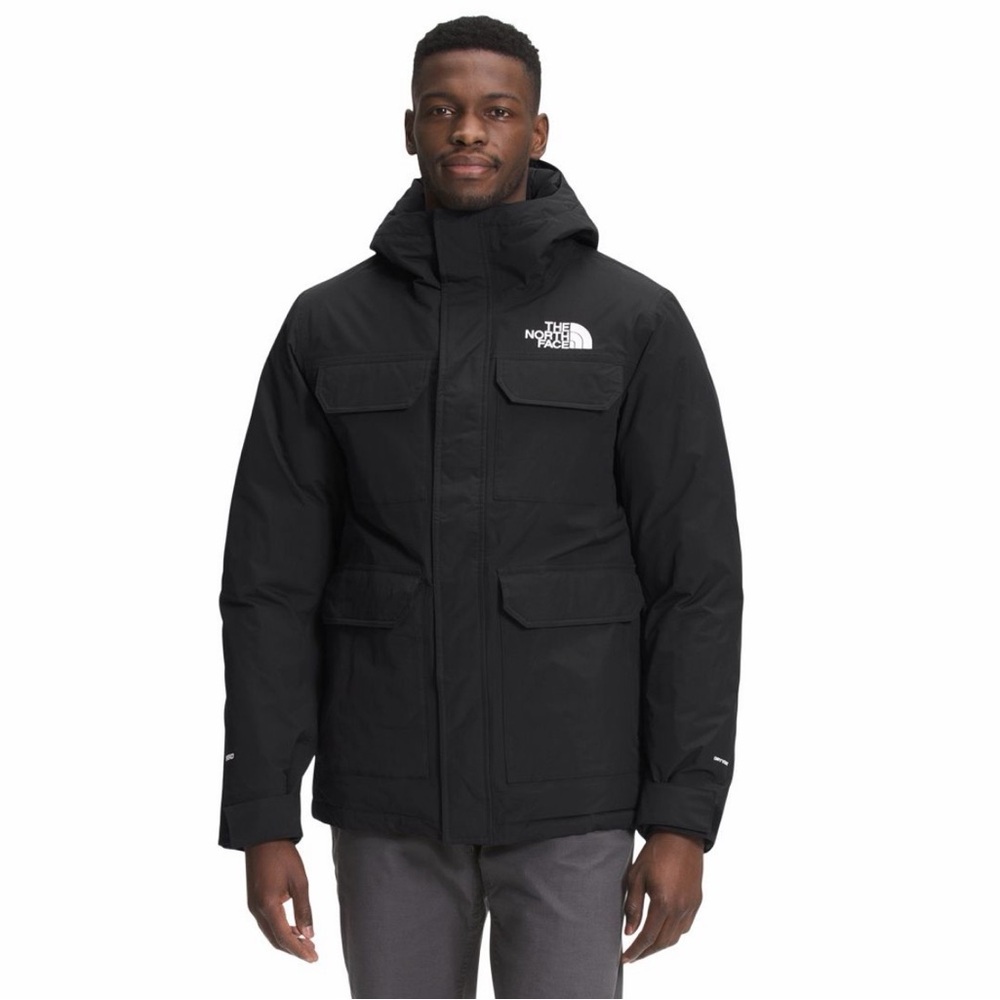 The North Face Cypress Parka Men Small Down Fill 550 Black Snow Winter Jacket